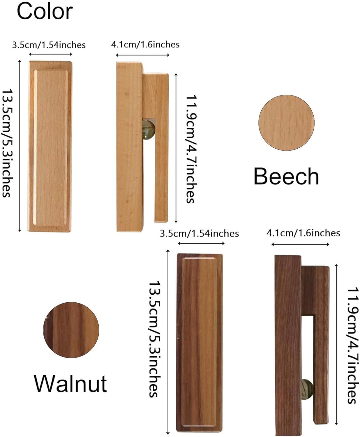 Wood Towel Hooks